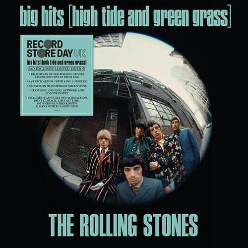 [수입] Rolling Stones - Big Hits (High Tide And Green Grass) [Mono][Gatefold][180g Green LP]