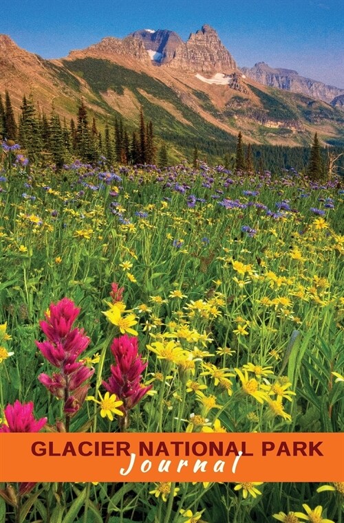 Glacier National Park Journal: Wildflowers and The Garden Wall (Paperback)