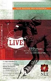 [중고] Live Bible-NLT [With Stickers and Poster] (Paperback)