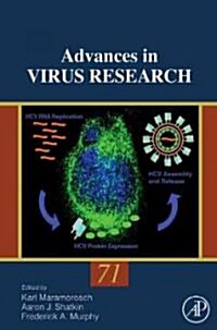Advances in Virus Research: Volume 71 (Hardcover)