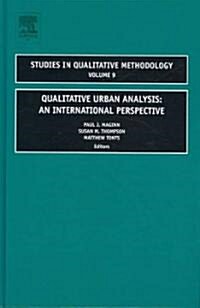 Qualitative Urban Analysis: An International Perspective (Hardcover, New)