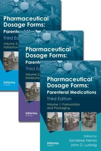Pharmaceutical Dosage Forms: Parenteral Medications, Third Edition. 3 Volume Set (Hardcover, 3rd, 3 Volume Set)