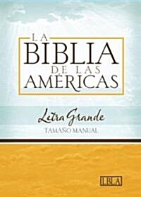 Hand Size Giant Print Bible-Lbla (Bonded Leather)