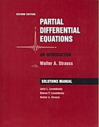 Partial Differential Equations: An Introduction, 2e Student Solutions Manual (Paperback, 2)