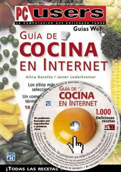 Guia De Cocina En Internet (Paperback, CD-ROM)