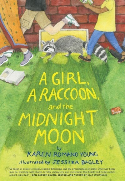 A Girl, a Raccoon, and the Midnight Moon: (Juvenile Fiction, Mystery, Young Reader Detective Story, Light Fantasy for Kids) (Hardcover)