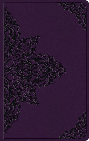 ESV Large Print Value Thinline Bible (Trutone, Lavender, Filigree Design) (Imitation Leather)