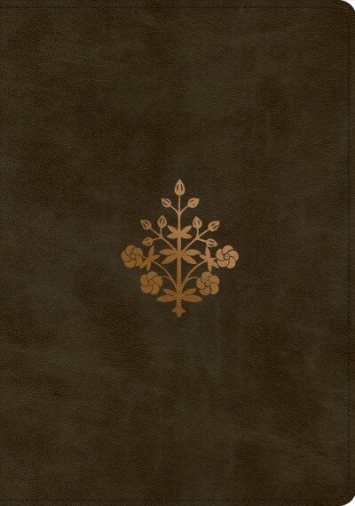 ESV Study Bible (Trutone, Olive, Branch Design) (Imitation Leather)