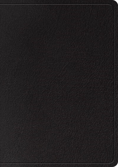 ESV Study Bible, Large Print (Black, Indexed) (Leather)