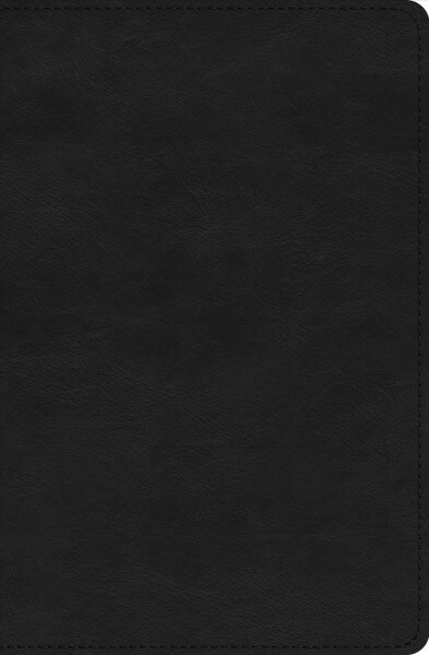 ESV Verse-By-Verse Reference Bible (Trutone, Black) (Imitation Leather)