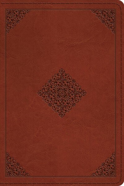 ESV Personal Reference Bible (Trutone, Saddle, Ornament Design) (Imitation Leather)