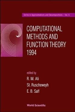 Computational Methods and Function Theory 1994 - Proceedings of the Conference (Hardcover)