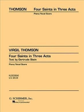 Four Saints in Three Acts (Paperback)