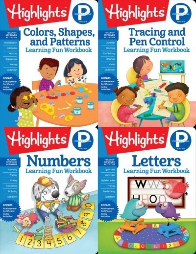 Highlights Preschool Learning Workbook Pack (Paperback)
