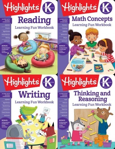 Highlights Kindergarten Learning Workbook Pack (Paperback)