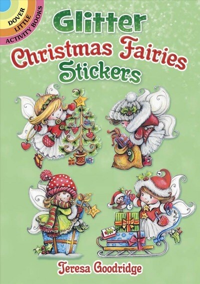 Glitter Christmas Fairies Stickers (Novelty)