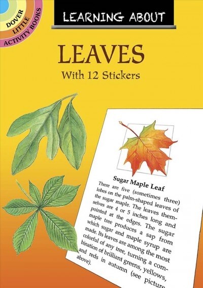 Learning about Leaves: With 12 Stickers (Hardcover)