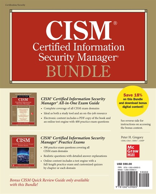 Cism Certified Information Security Manager Bundle (Paperback)