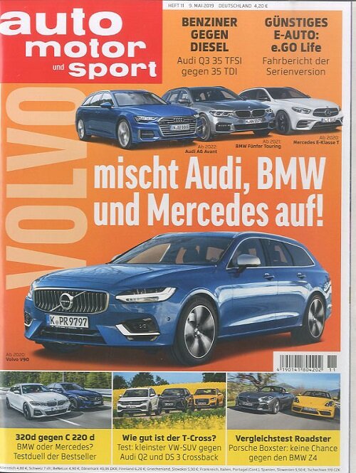 Auto Motor + Sport (격주간 독일판): 2019년 05월 09일
