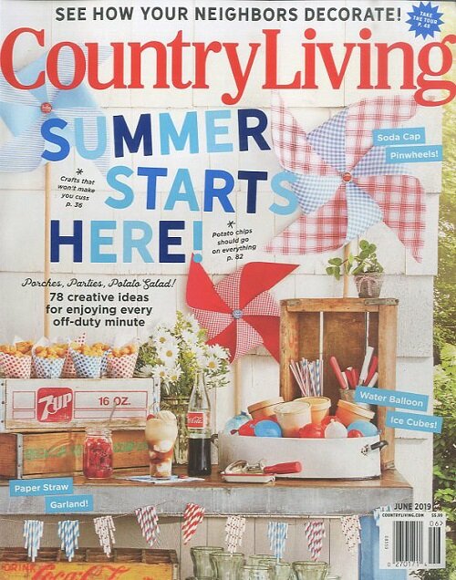 Country Living USA (월간 미국판): 2019년 06월호