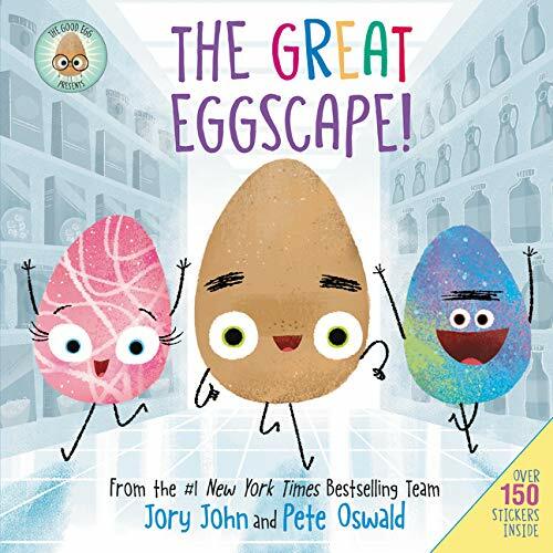[중고] The Good Egg Presents: The Great Eggscape!: Over 150 Stickers Inside [With Two Sticker Sheets] (Hardcover)