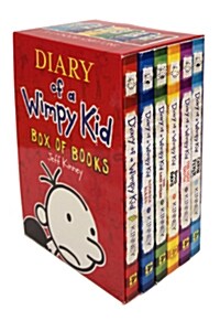 [중고] Diary of a Wimpy Kid 1-6 Box Set (6권, Paperback)