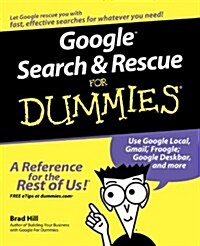 Google Search & Rescue for Dummies (Paperback)