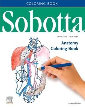 Sobotta Anatomy Coloring Book ENGLISCH/LATEIN (Paperback)