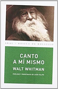 Canto a mi mismo / Sing to myself (Paperback)