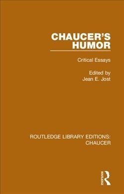 Chaucers Humor : Critical Essays (Hardcover)