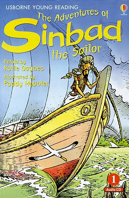 [중고] Usborne Young Reading Set 1-01 : The Adventutes of Sinbad the Sailor (Paperback + Audio CD 1장)