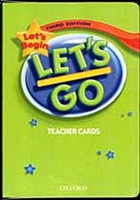 (3판)Lets Go Begin: Teachers Cards (Cards, 3rd)
