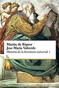 HISTORIA DE LA LITERATURA UNIVERSAL, VOL. 1EDIC. DISPONIBLE: 9788424936242 (Paperback)