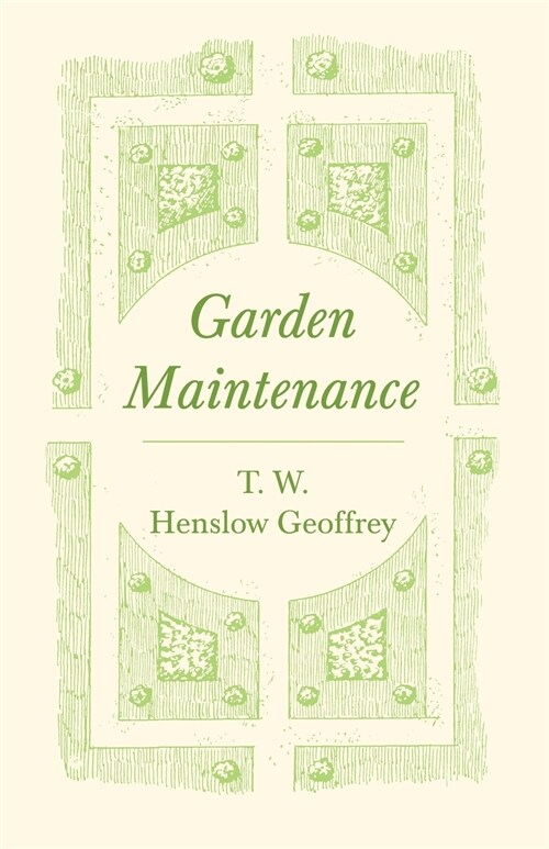 Garden Maintenance (Paperback)