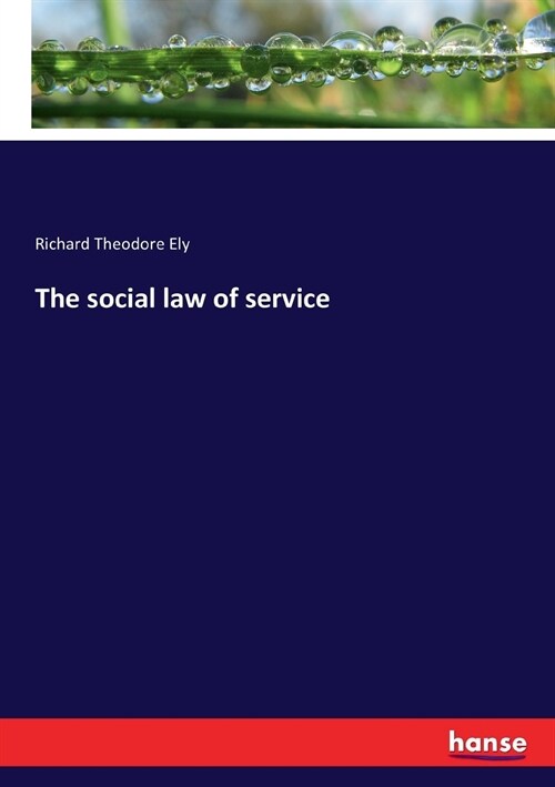 The social law of service (Paperback)