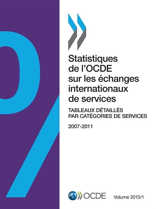 Statistiques de LOcde Sur Les Echanges Internationaux de Services, Volume 2013 Issue 1: Tableaux Detailles Par Categories de Services (Paperback)