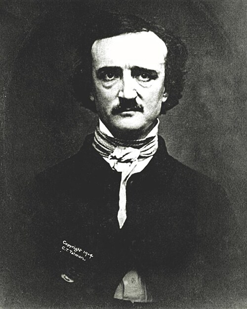 Edgar Allan Poe Writers Notebook: Journal Notebook with blank lined pages for Writers and Edgar Allan Poe Fans (Paperback)