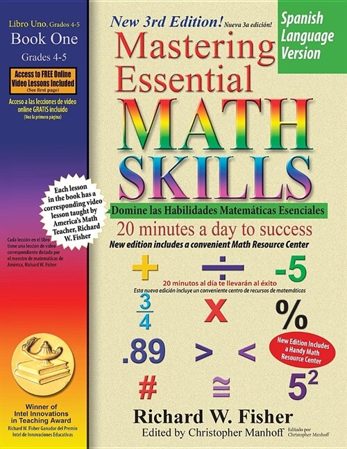 Mastering Essential Math Skills Book 1, Spanish Language Version (Paperback)
