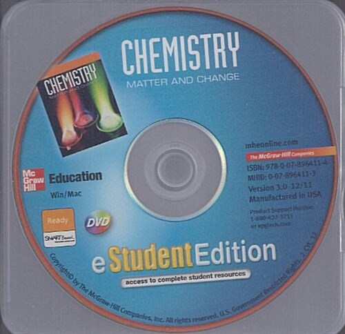 Chemistry: Matter & Change, Estudent Edition DVD (Hardcover)