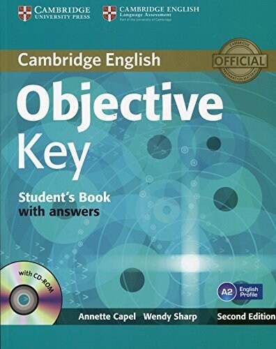 [중고] Objective Key Student‘s Book with Answers with CD-ROM (Package, 2 Revised edition)