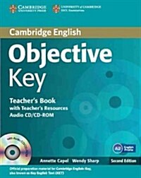 Objective Key Teachers Book with Teachers Resources Audio CD/CD-ROM (Package, 2 Revised edition)