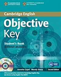 Objective Key Students Book without Answers with CD-ROM (Package, 2 Revised edition)