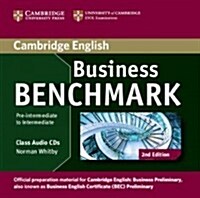 Business Benchmark Pre-intermediate to Intermediate Business Preliminary Class Audio CDs (2) (CD-Audio, 2 Revised edition)