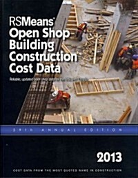 RSMeans Open Shop BCCD 2013 (Paperback, 29th, Annual)