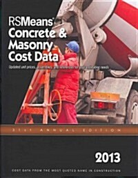 Concrete & Masonry Cost Data 2013 (Paperback, 31th)