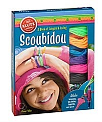 Scoubidou: A Book of Lanyard & Lacing [With 40 Yards of Cord, Key Rings, Lanyard Clips, Ruler and Big Beads, Small Beads, Toggle Beads] (Paperback)