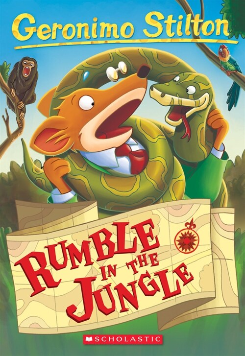 [중고] Rumble in the Jungle (Geronimo Stilton #53) (Paperback)