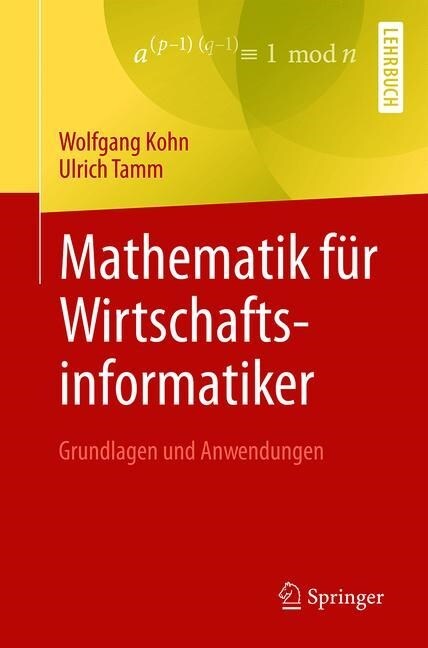 Mathematik F? Wirtschaftsinformatiker: Grundlagen Und Anwendungen (Paperback, 1. Aufl. 2019)