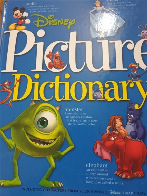 [중고] Disney Picture Dictionary (Hardcover)