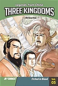 Three Kingdoms: Volume 05: Etched in Blood (Library Binding)